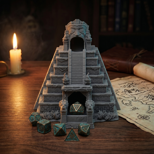Antiker Tempel Würfelturm